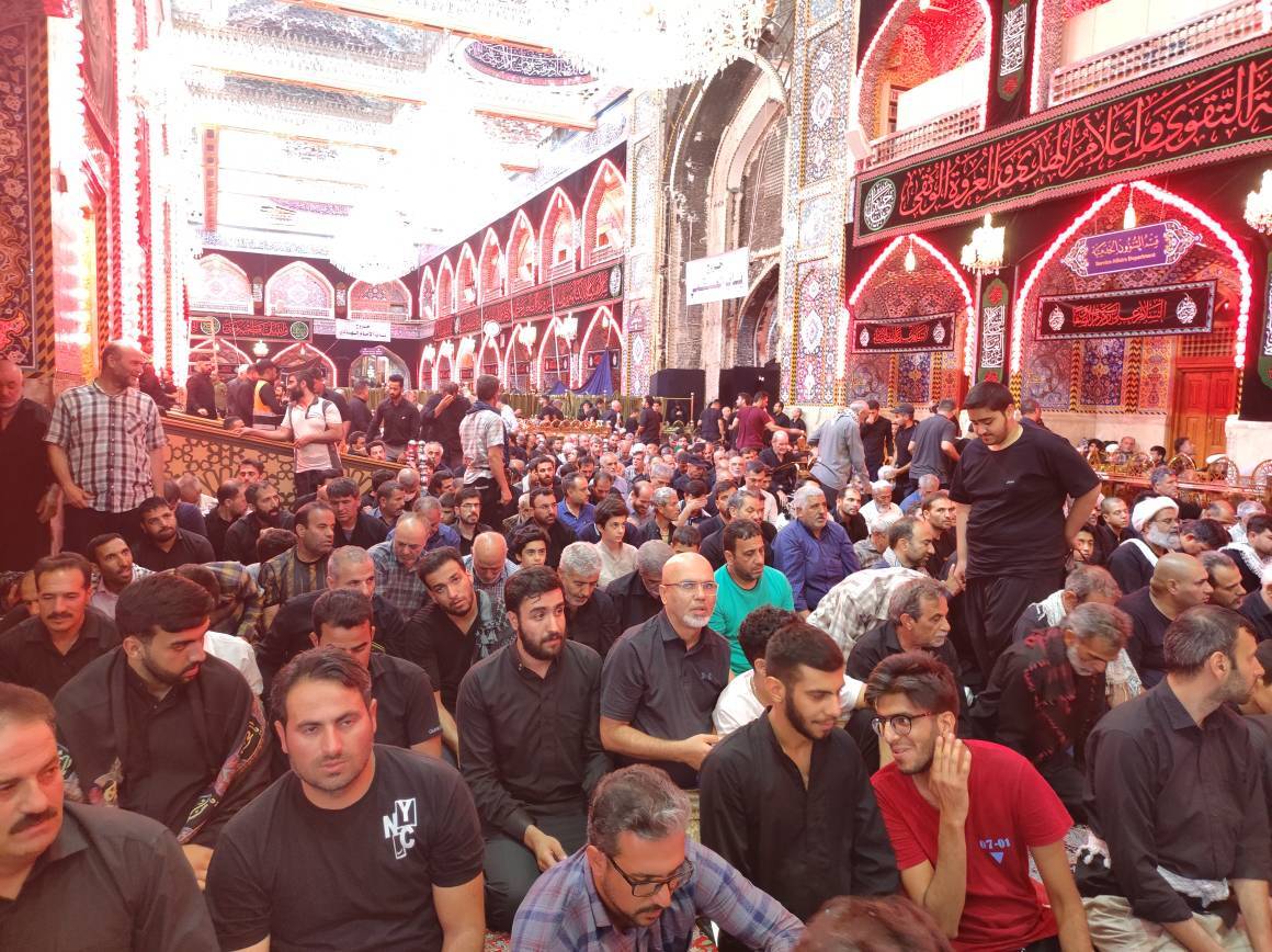 حرم حضرت ابوالفضل العباس(ع) در آستانه اربعین