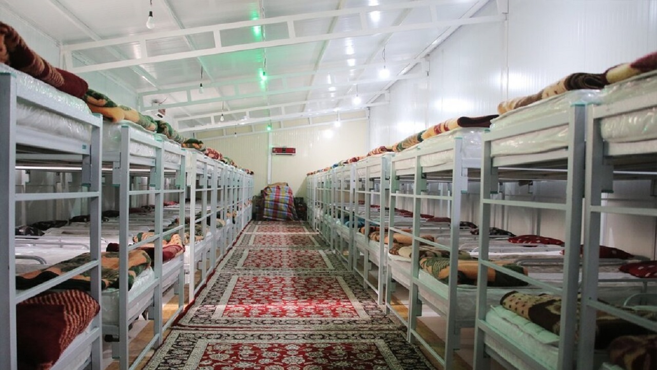 اسکان روزانه ۲ هزار و ۵۰۰ زائر اربعین در حرم بانوی کرامت