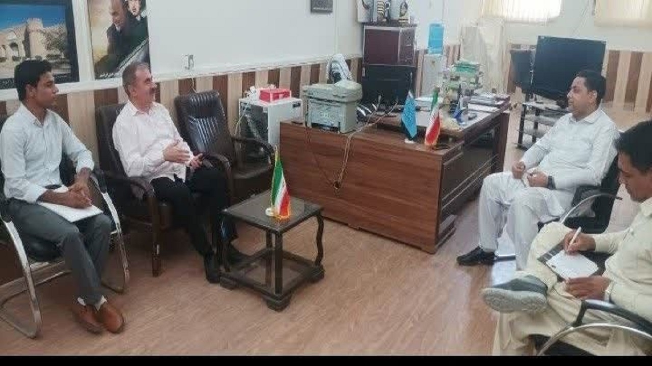 انعقاد تفاهم نامه همکاری اداره میراث فرهنگی  ایرانشهر با  اداره زندان ها