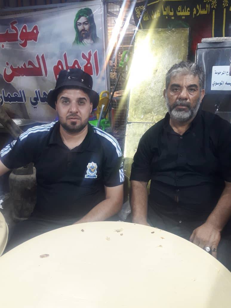 تصویری از موکب داران حسینی
