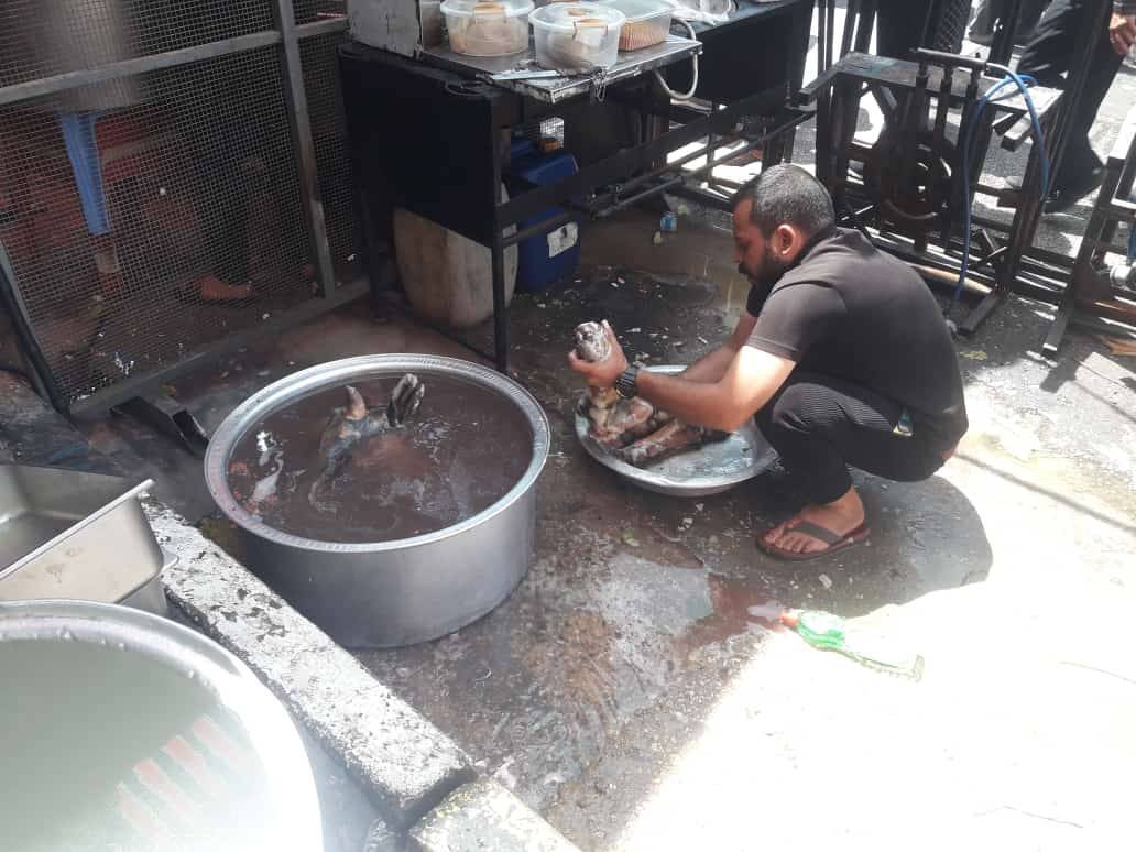 پخت غذای تذری