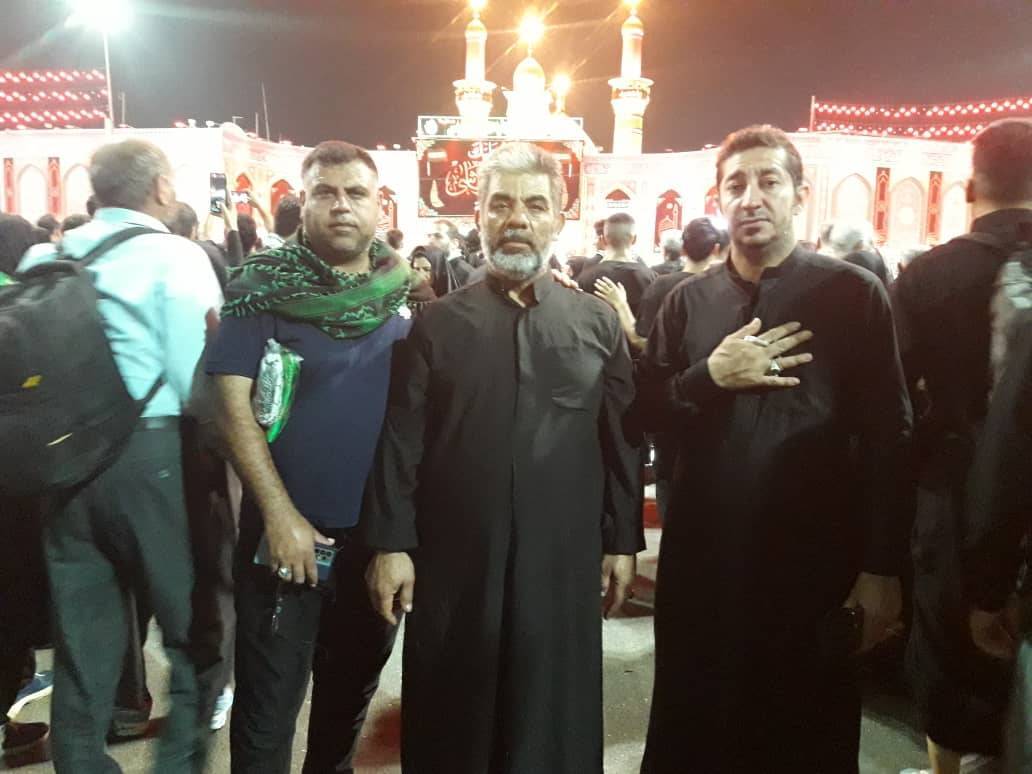 تصویری از موکب داران اربعین
