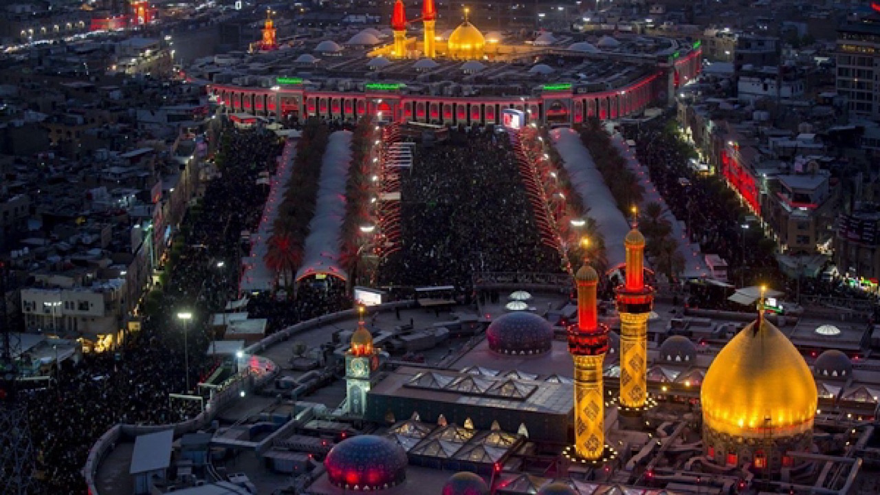 برگزاری پویش ما ملت امام حسینیم در پیاده‌روی جاماندگان اربعین