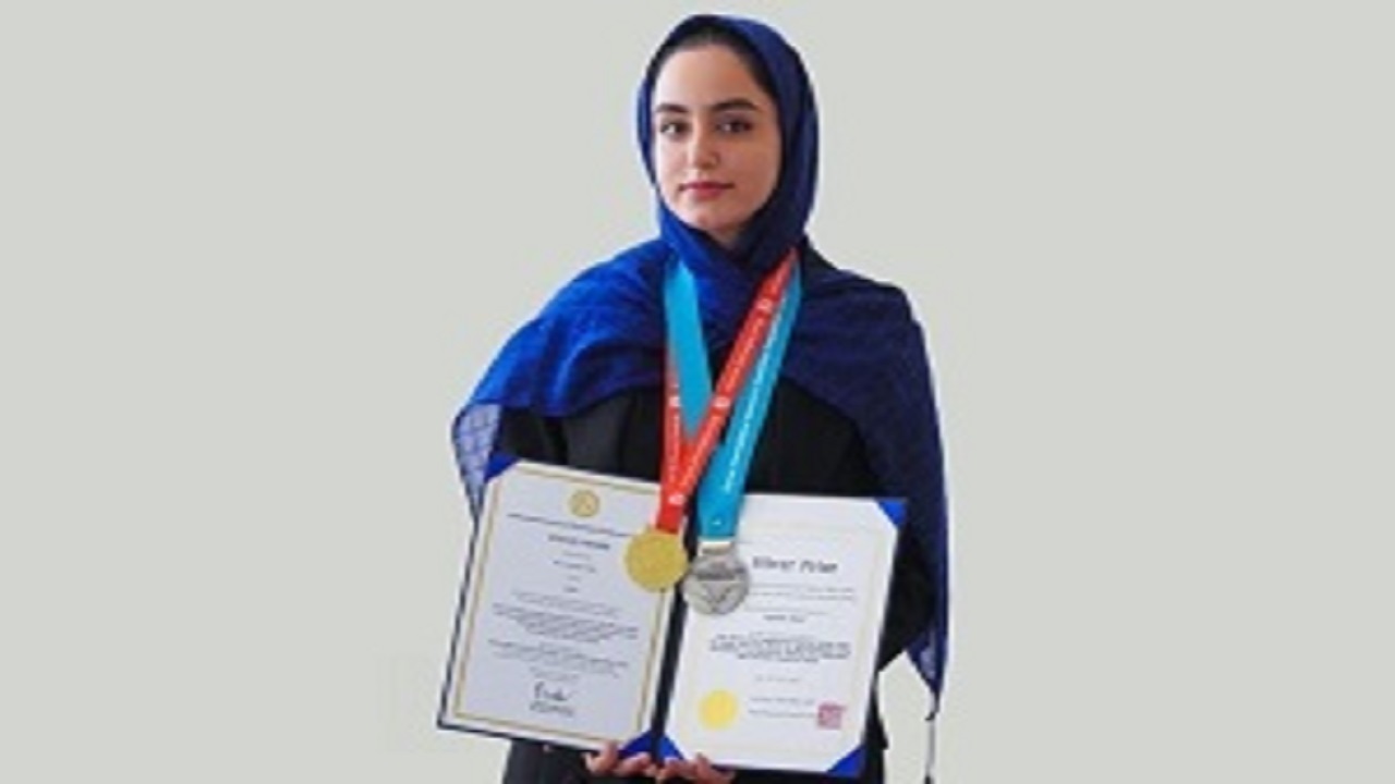 درخشش بانوی مخترع کرمانشاهی در مسابقه‌های جهانی بانوان