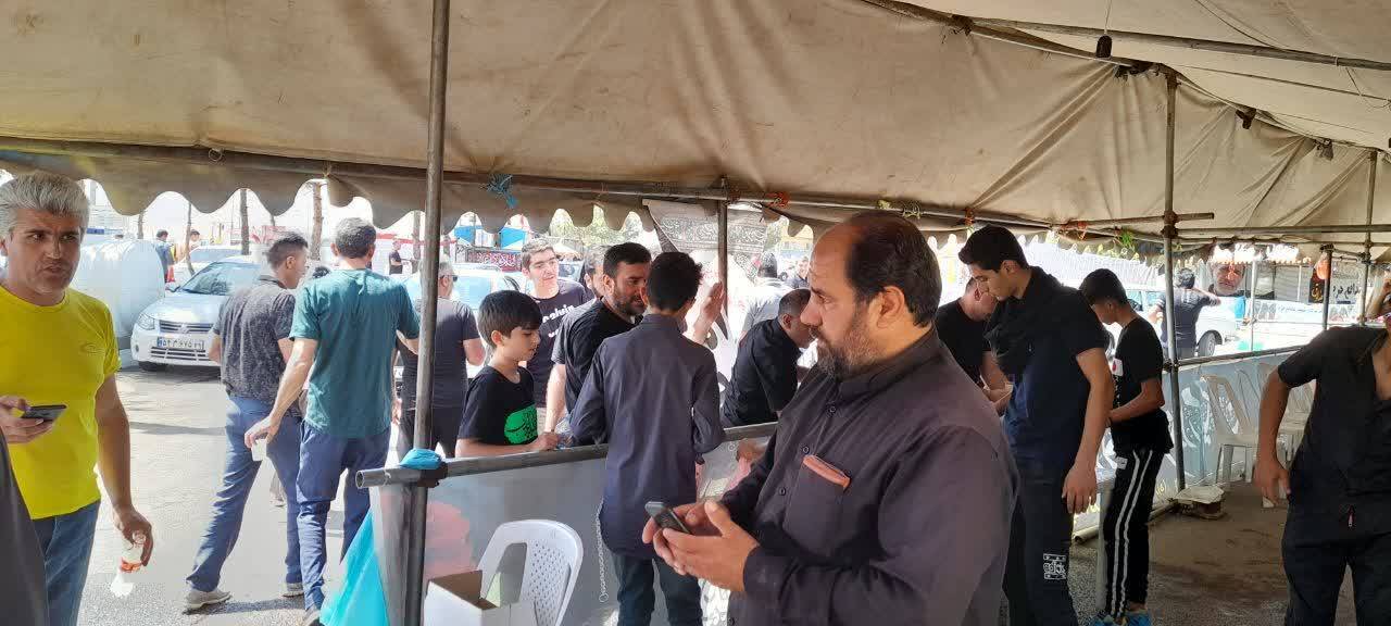 پذیرایی از زائران اربعینی