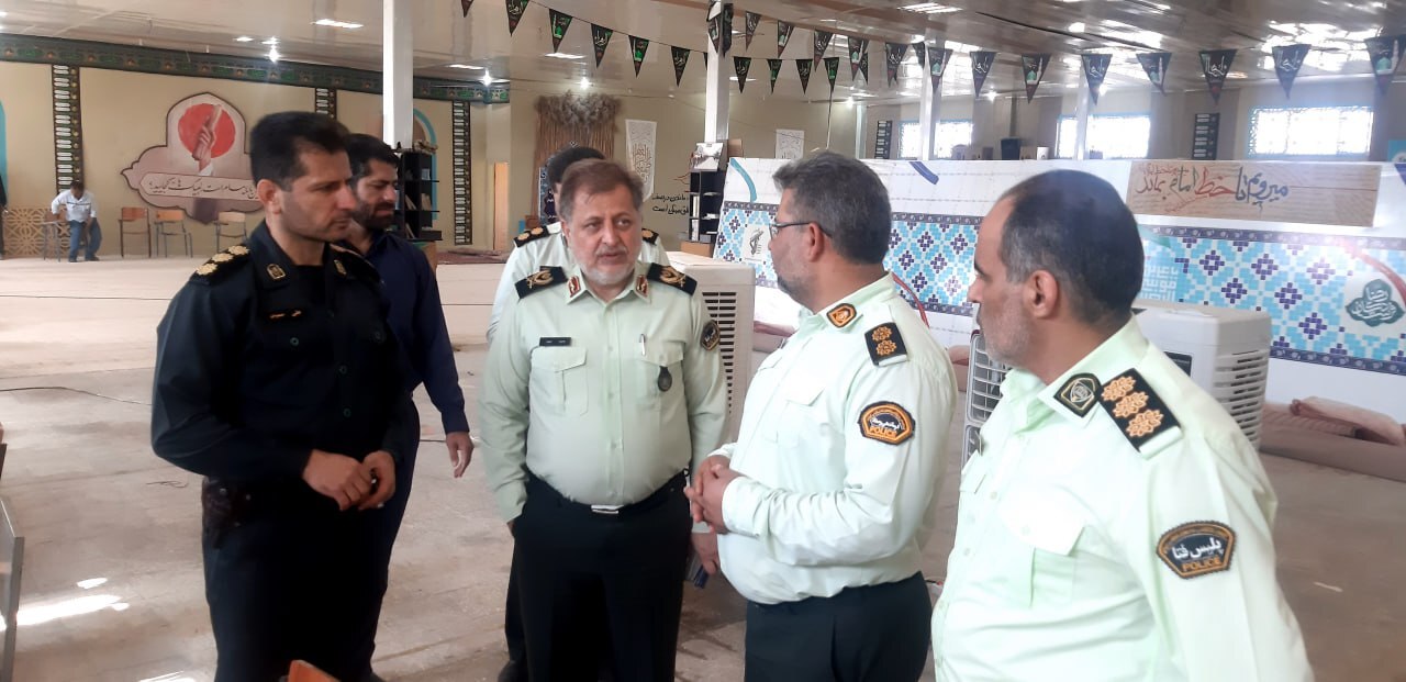 بازدید رئیس پلیس فتا فراجا از پایانه مرزی چذابه