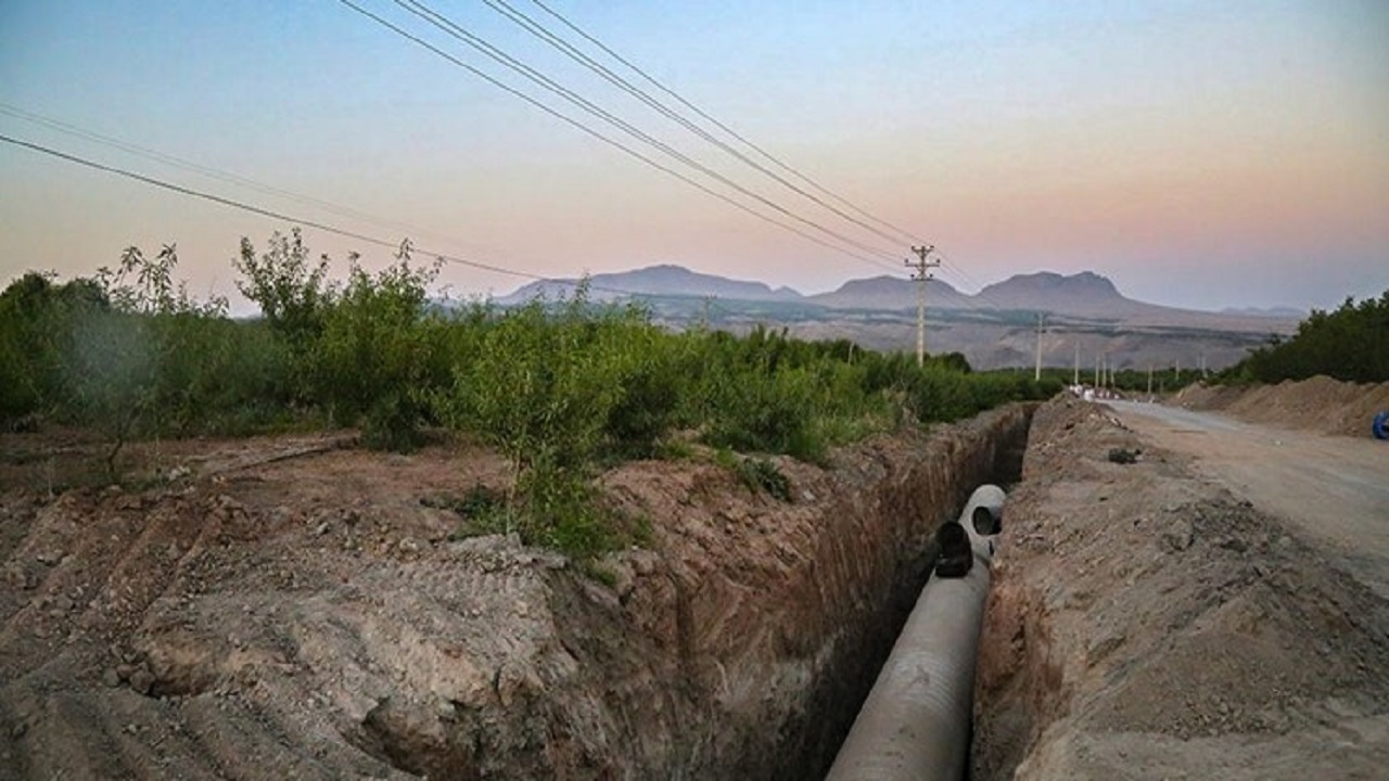 آغازعملیات اجرایی خط انتقال شبکه توزیع آب شرب روستای یلمه سالیان آق قلا