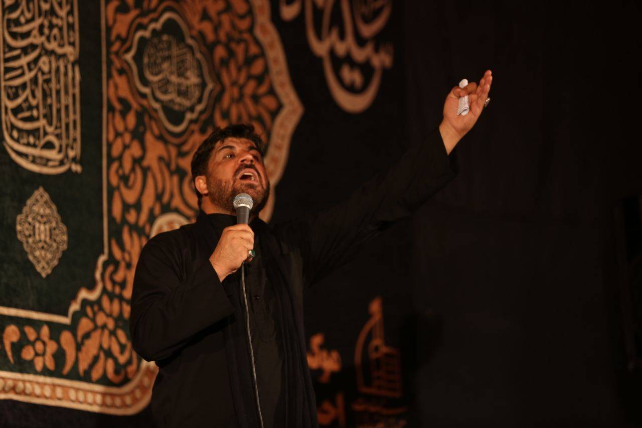سوگواری عاشقان حسینی در کربلای معلی