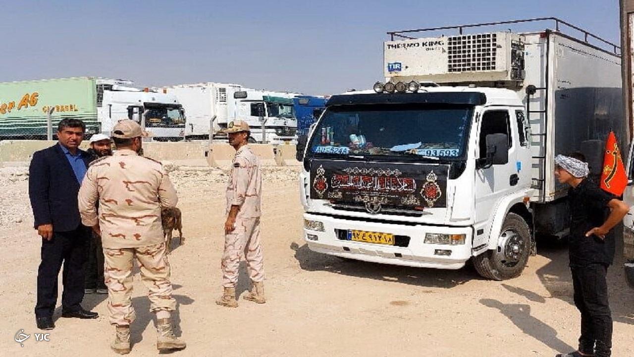 انتقال ۳۸۰ تن کالای مورد نیاز مواکب در تمرچین