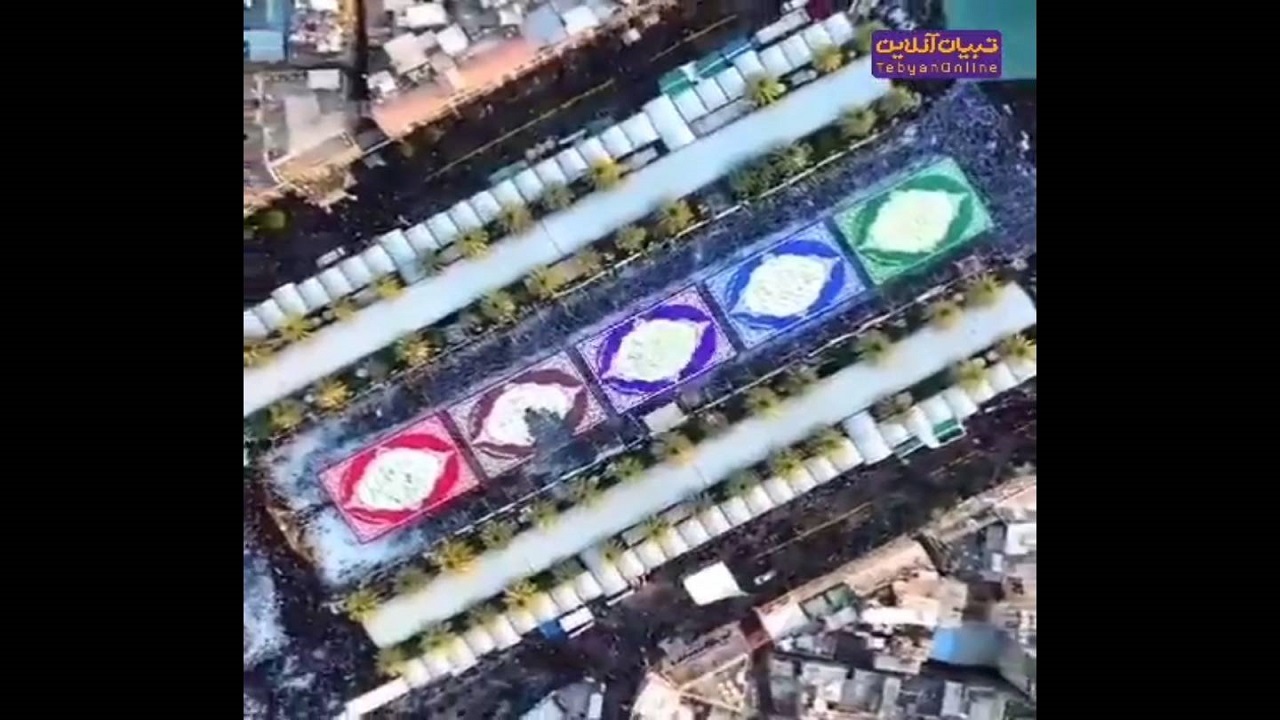 عزاداری دستهٔ معروف «بنی عامر» در بین الحرمین + فیلم