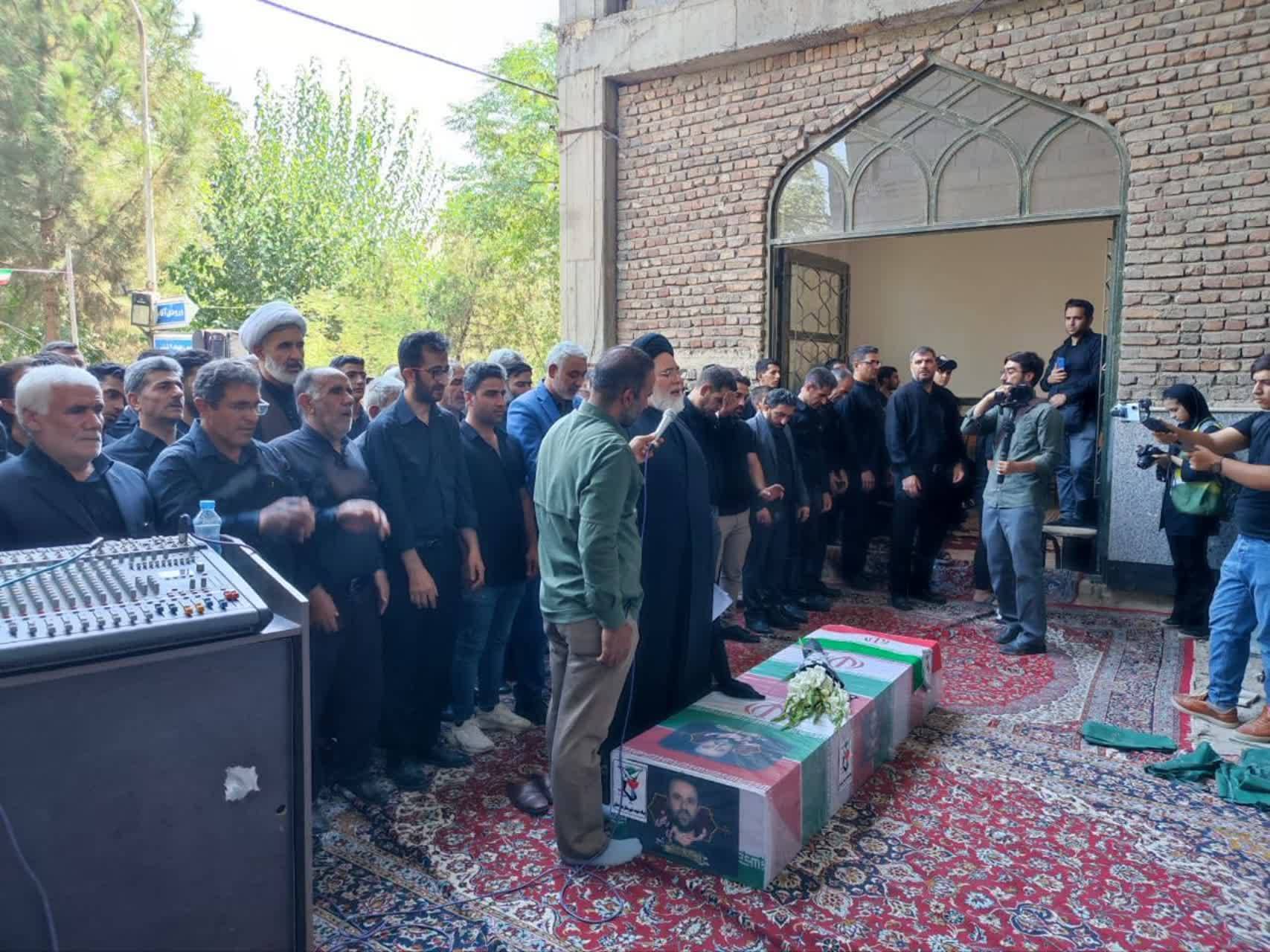 مراسم تشیعع شهید مدافع حرم