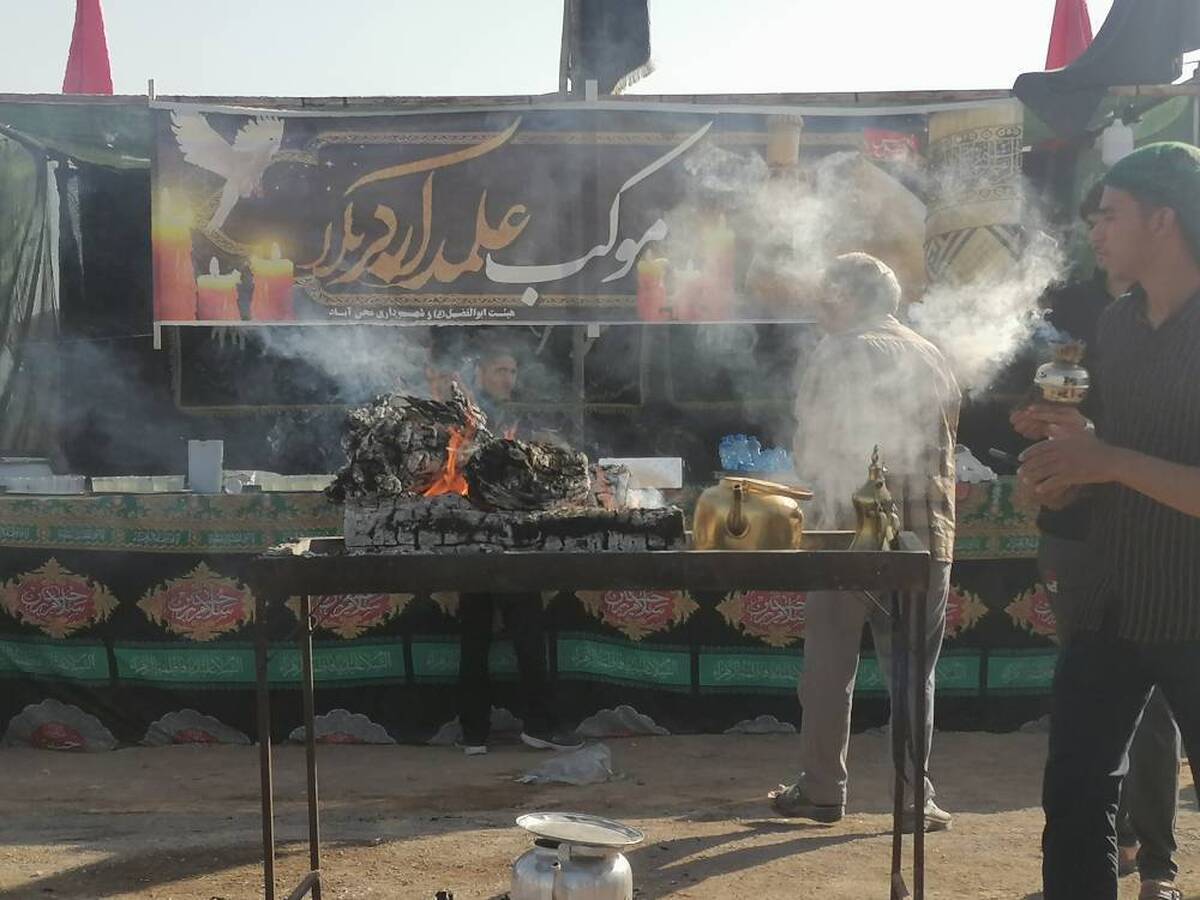 پیاده روی جاماندگان اربعین در استان کرمان