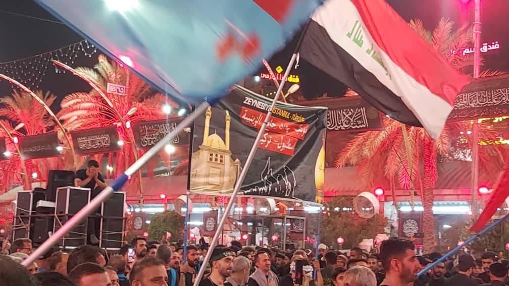 حضور دستجات عزاداری در کربلای معلی اربعین