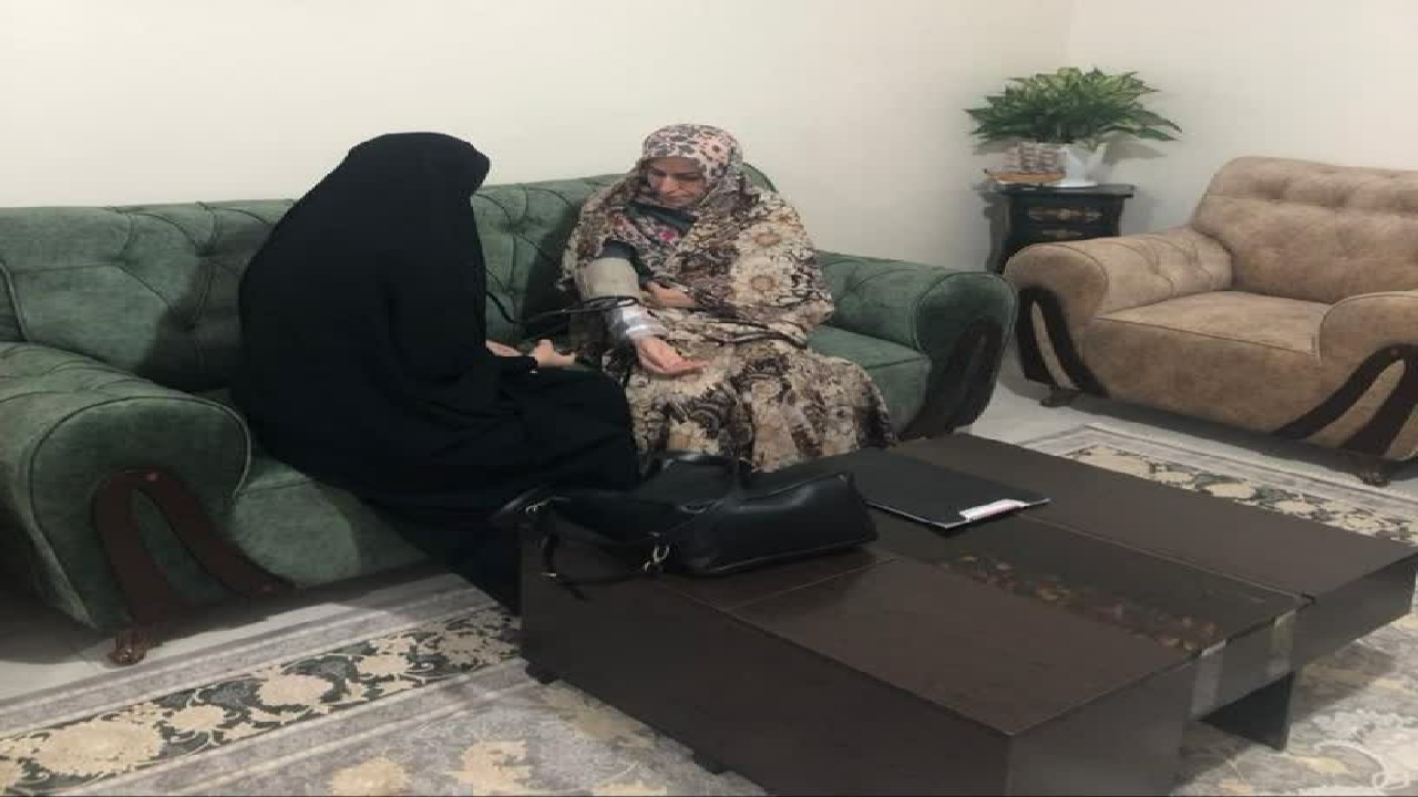 پایش سلامت ۴۸ خانواده شهدا و ایثارگر در محمدیه