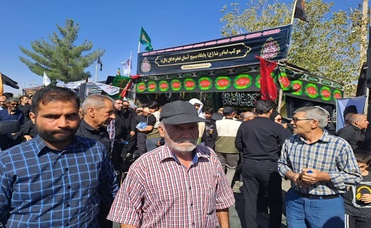 راهپیمایی جاماندگان اربعین در خراسان جنوبی + فیلم