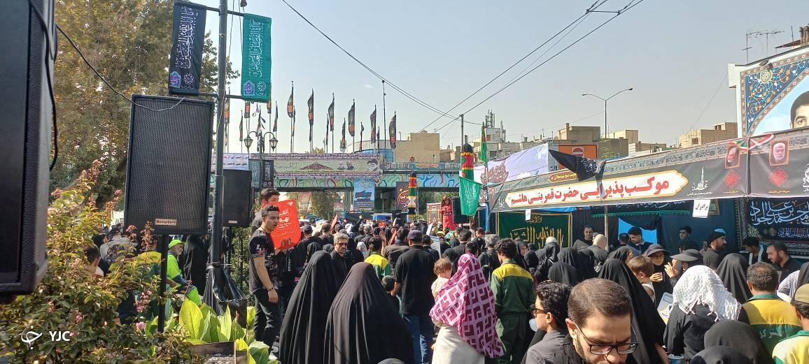 راهپیمایی جاماندگان اربعین 1402