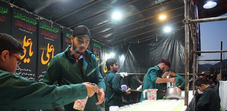 خدمت‌رسانی مریانجی‌ها با برپایی ۴ زائرسرا به زوار حسینی