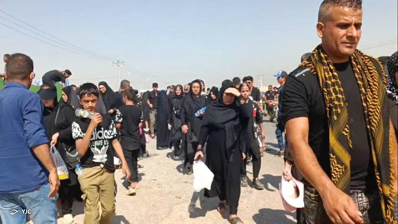 برگزاری راهپیمایی جاماندگان اربعین در آبادان و خرمشهر