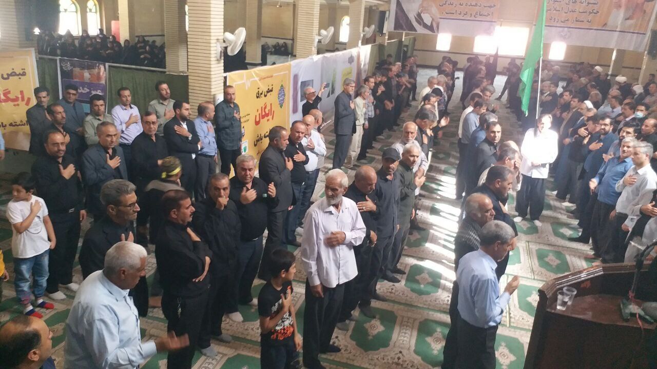 برگزاری مراسم جاماندگان اربعین حسینی در شهرستان های ایلام + تصاویر