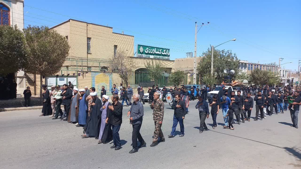 برگزاری مراسم جاماندگان اربعین در صالح آباد برگزاری مراسم جاماندگان اربعین در صالح آباد