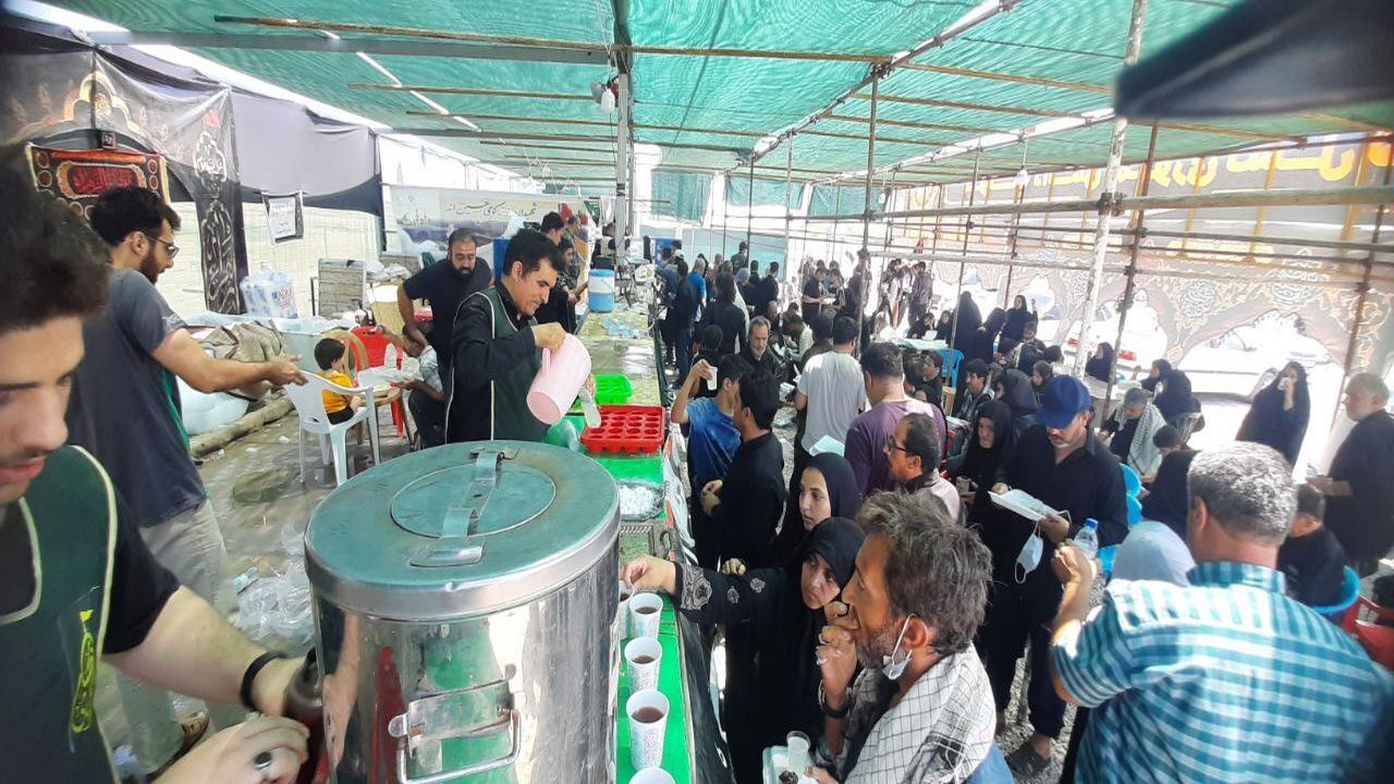 برگزاری مراسم جاماندگان اربعین در شهرستان های ایلام + تصاویر
