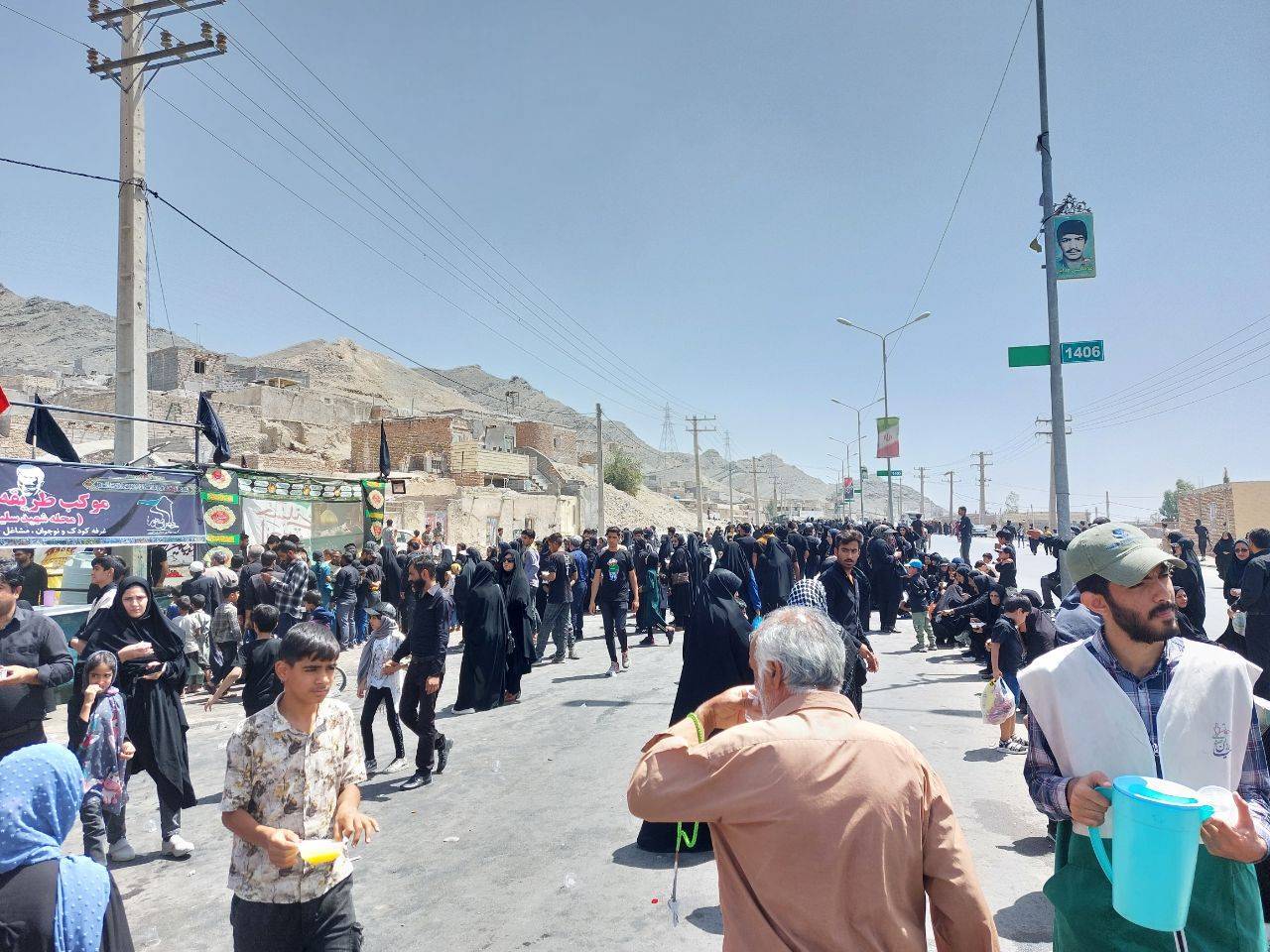 راهپیمایی جاماندگان اربعین در زاهدان برگزار شد+فیلم  و تصاویر