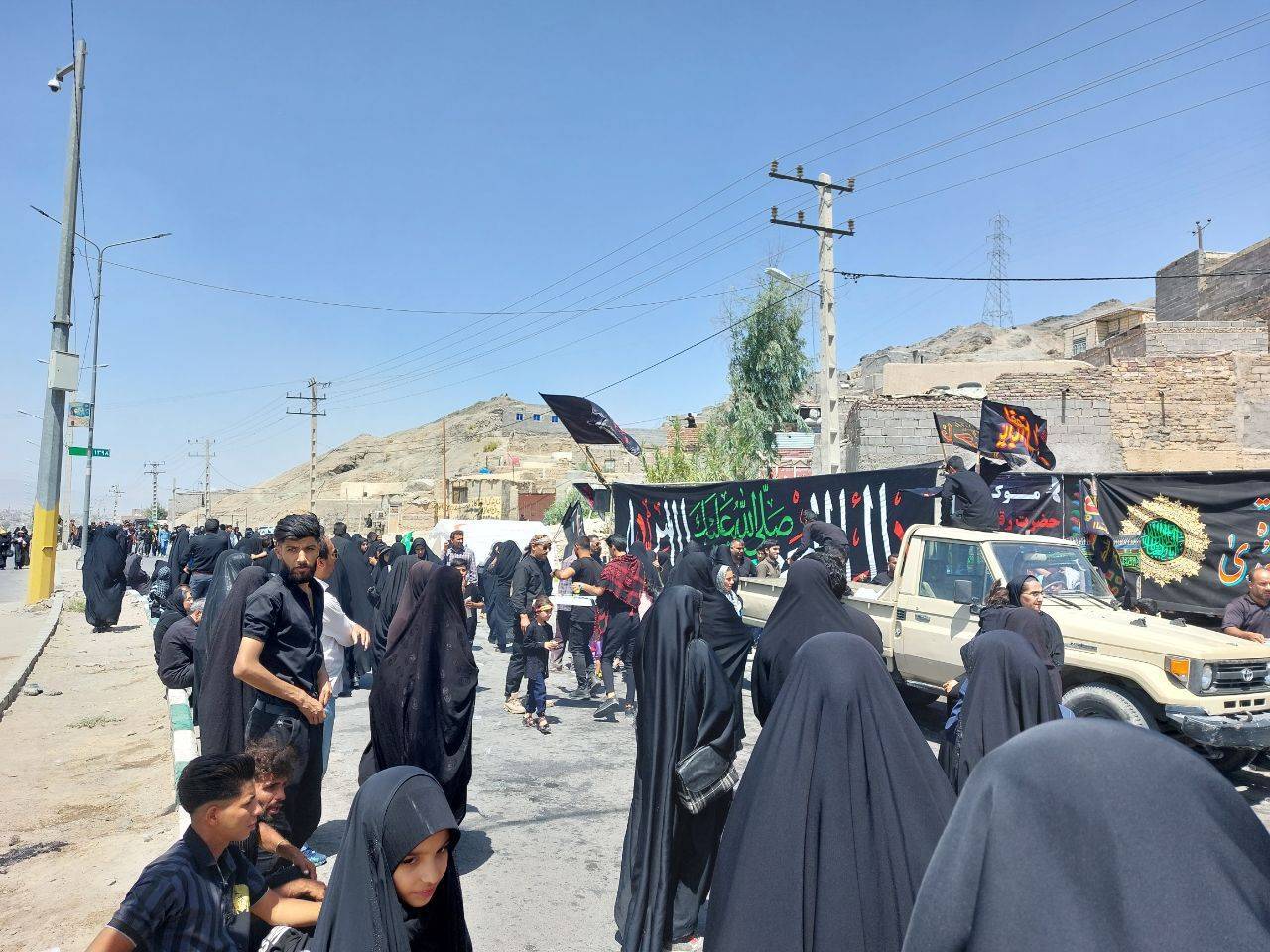 راهپیمایی جاماندگان اربعین در زاهدان برگزار شد+فیلم  و تصاویر