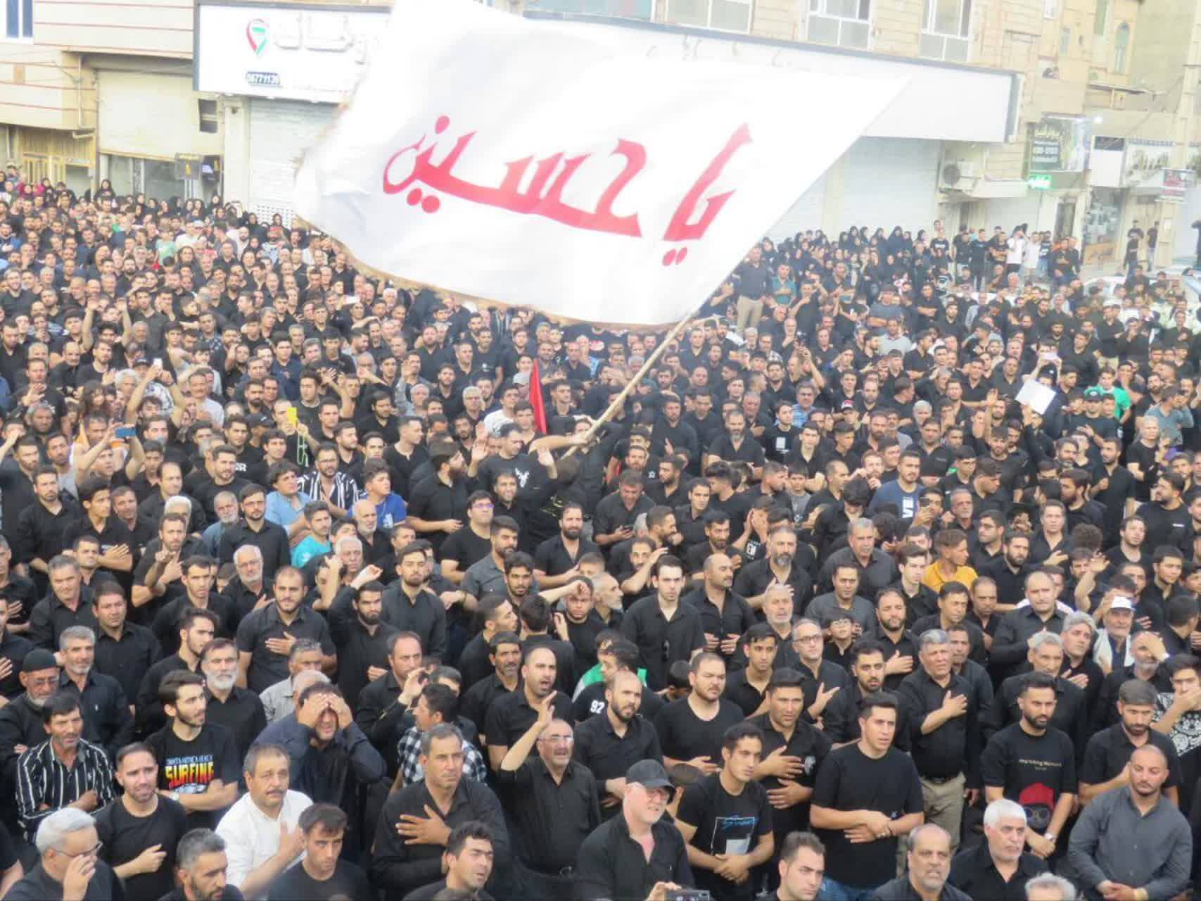 اجتماع پرشور جاماندگان اربعین در نسیم شهر