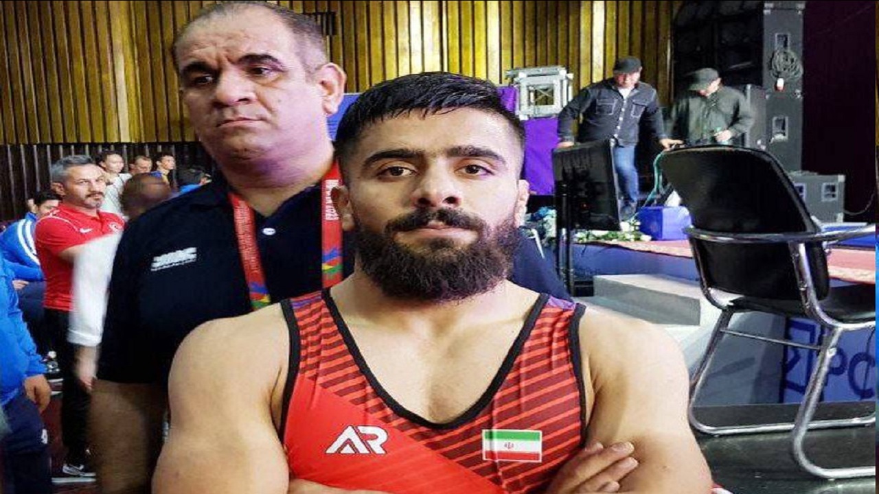 کشتی گیر بوکانی نائب قهرمان جهان شد