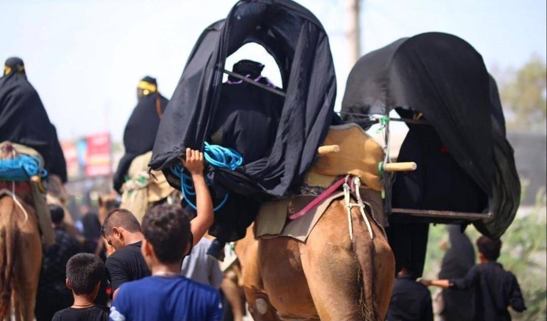 اجتماع پرشور جاماندگان اربعین در روستای کنارترش