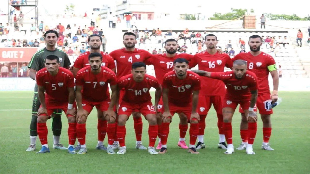 تساوی تیم فوتبال افغانستان در برابر بنگلادش