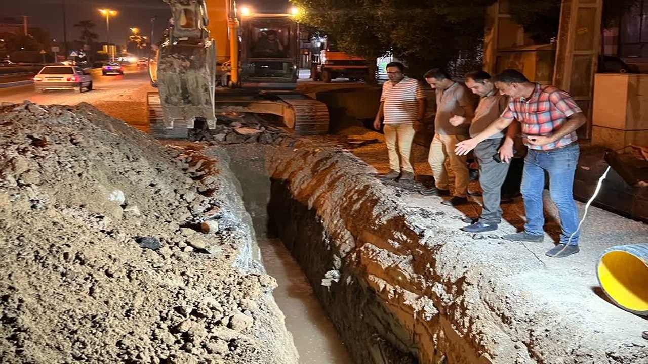 اجرای طرح شبکه جمع آوری فاضلاب شهر بندرعباس