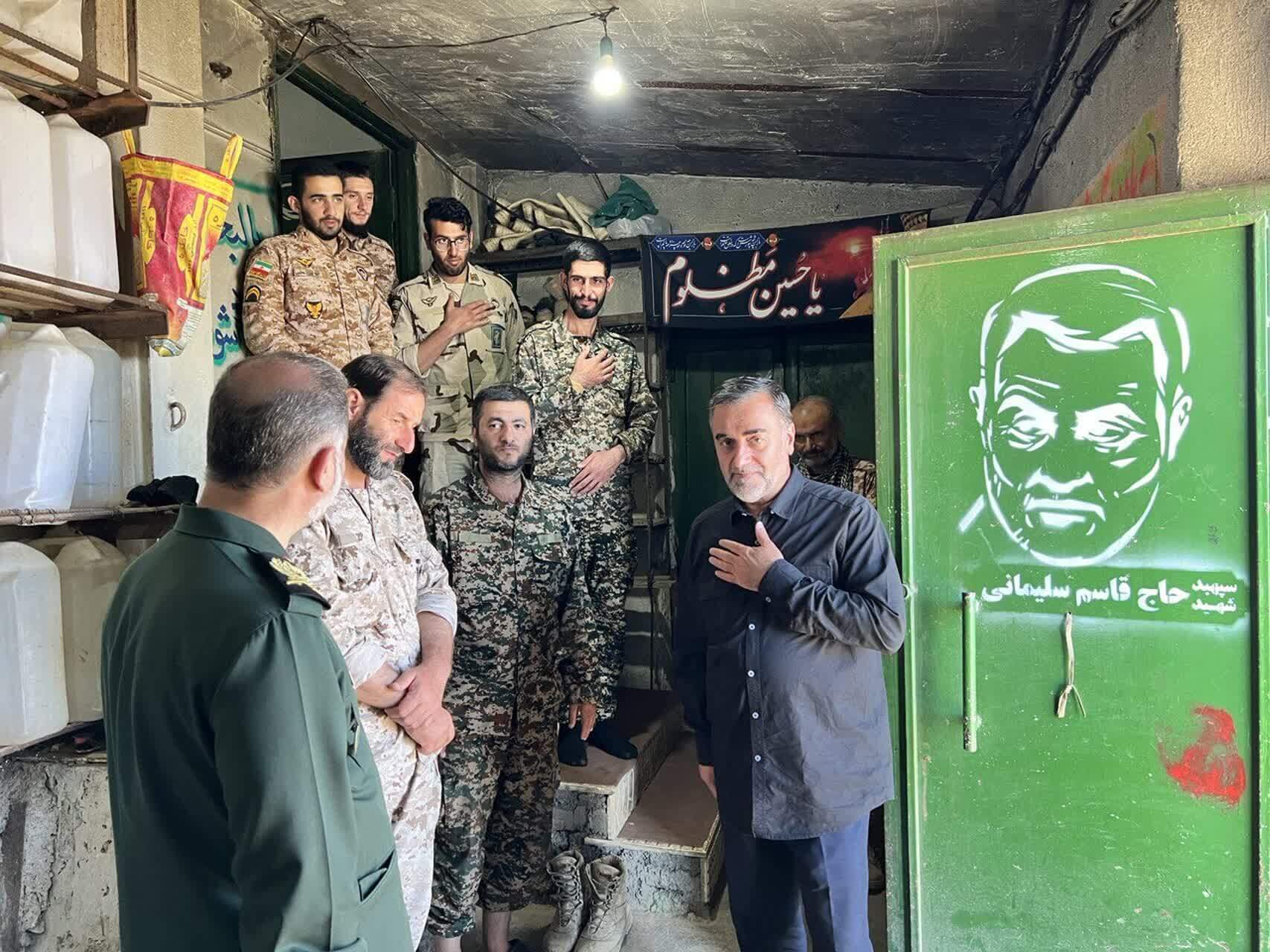 حضور استاندار مازندران در مرز پیرانشهر و دیدار با مرزبانان&nbsp;+ تصاویر