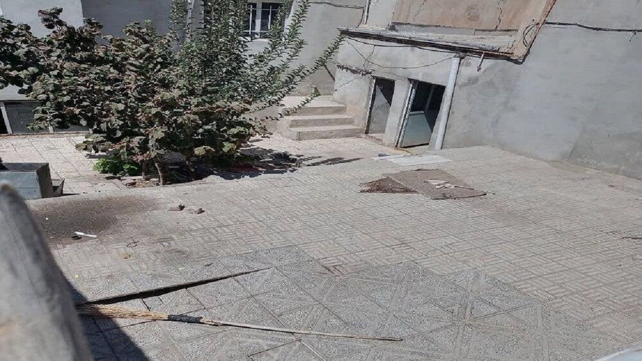 سرقت کنتور آب باعث فرونشست ۲ منزل مسکونی در قزوین شد
