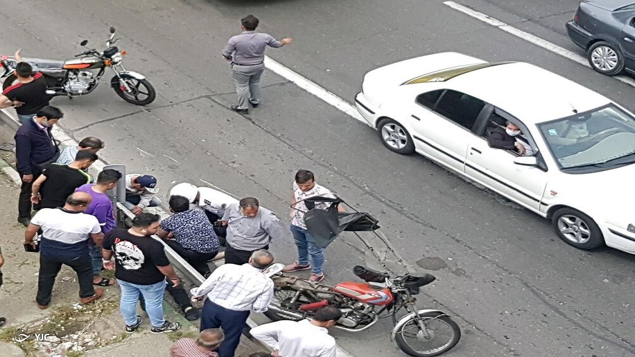 یک فوتی در برخورد موتور سیکلت با دوچرخه‌سوار در میاندوآب