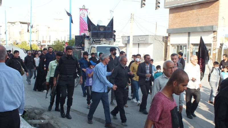 شرکت در راهپیمایی اربعین