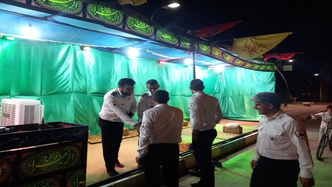 تیم اعزامی اورژانس استان یزد همچنان در مرز چذابه خدمت‌رسانی می‌کند