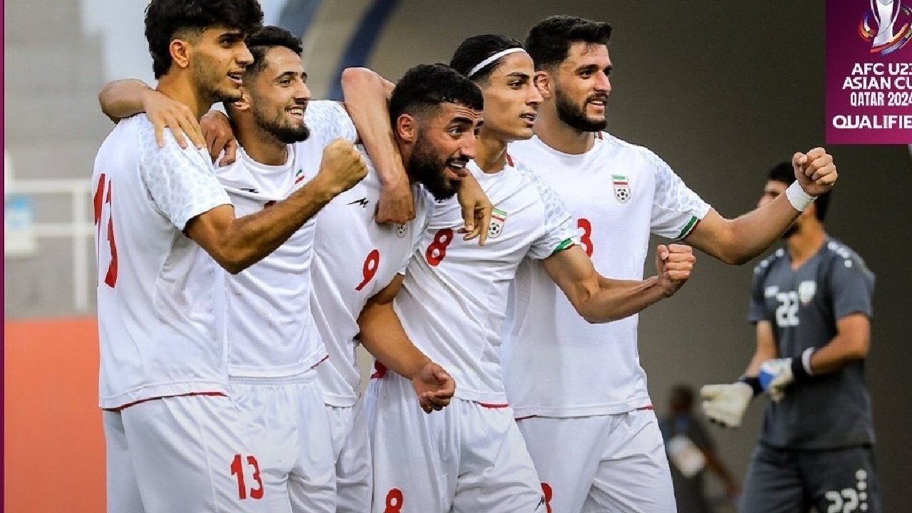 شکست تیم ملی امید افغانستان در مقابل ایران