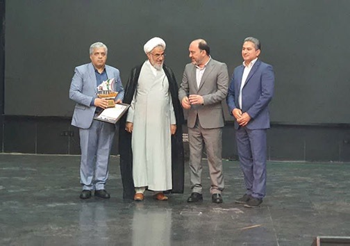 معرفی اداره کل بنادر و دریانوردی هرمزگان بعنوان دستگاه برتر جشنواره شهیدرجایی