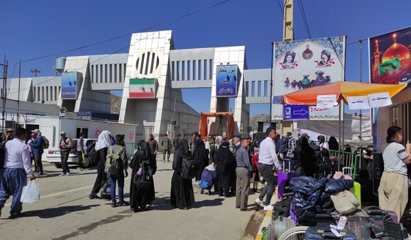 بیش از ۵ هزار زائر دیگر از مرز باشماق تردد کردند