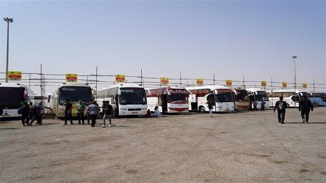 جابه‌جایی ۹ هزار و ۶۹۱ زائر اربعین حسینی توسط ناوگان حمل و نقل عمومی