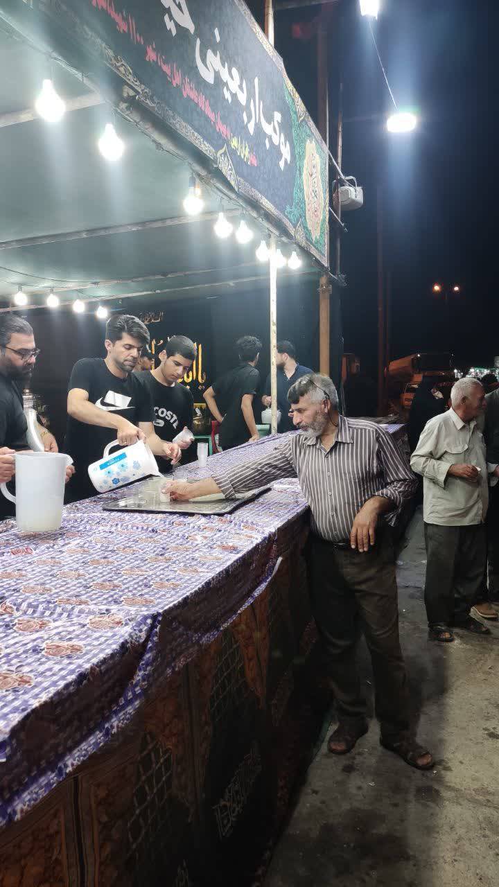 پذیرایی از زائران اربعین در بهبهان