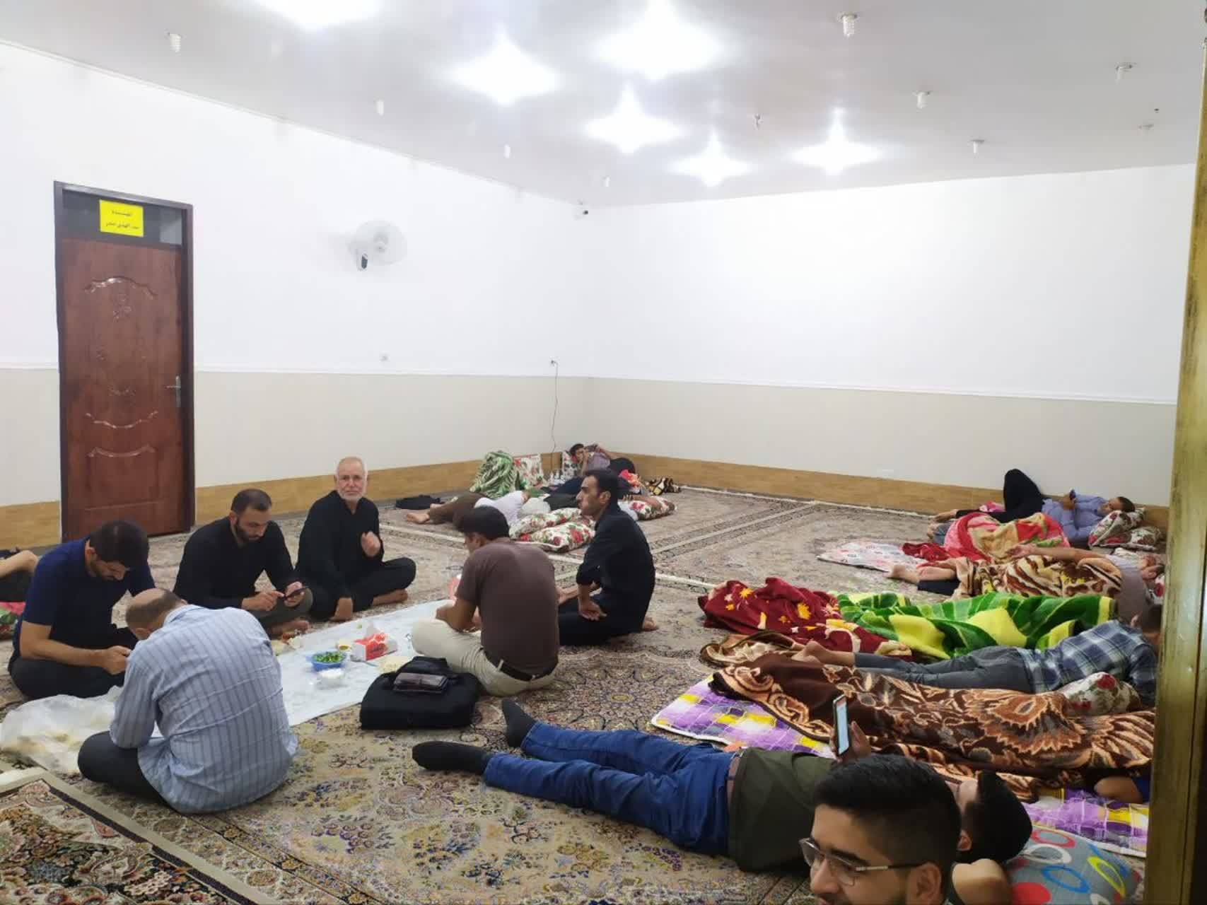 خدمات رسانی موکب حیدر بن موسی (ع) به زائران اربعین