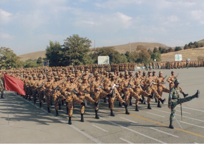 سربازان پادگان شهدای جوادنیا