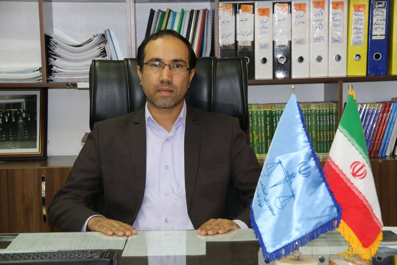 رییس دادگستری شهرستان عنبرآباد منصوب شد