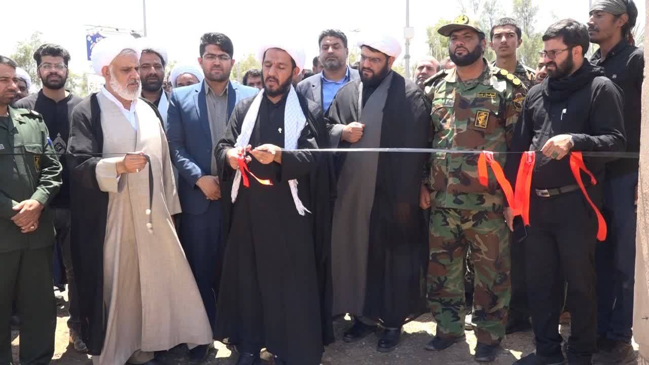 راه اندازی موکب سیدالشهدا در ورودی فهرج برای خدمات رسانی به زائران حسینی
