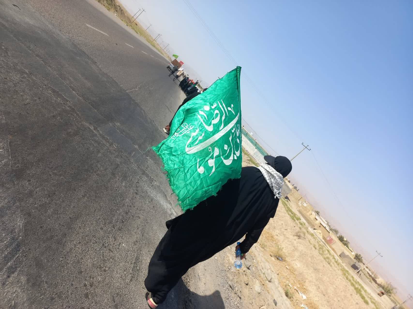 کاروان پیاده حرم رضوی