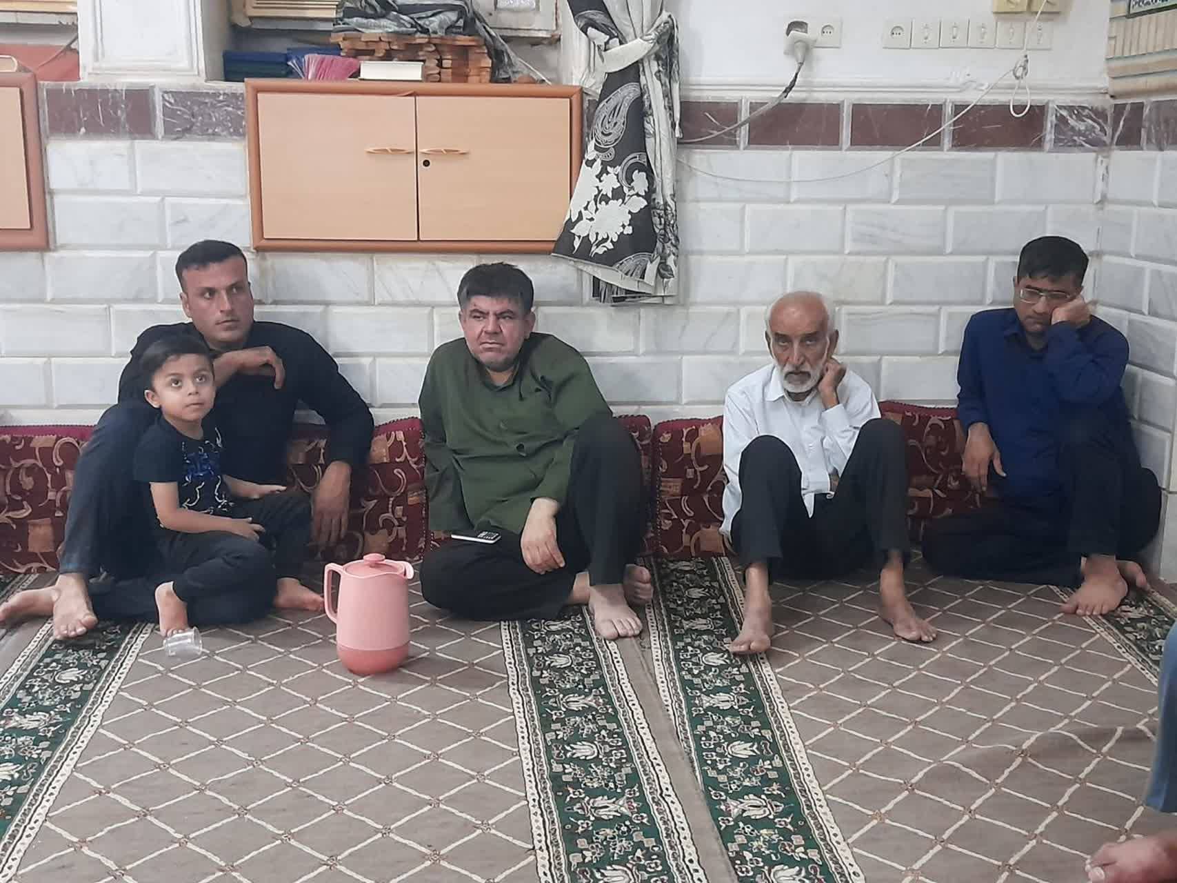 مراسم سوگواری در حسینیه شهر کاکی