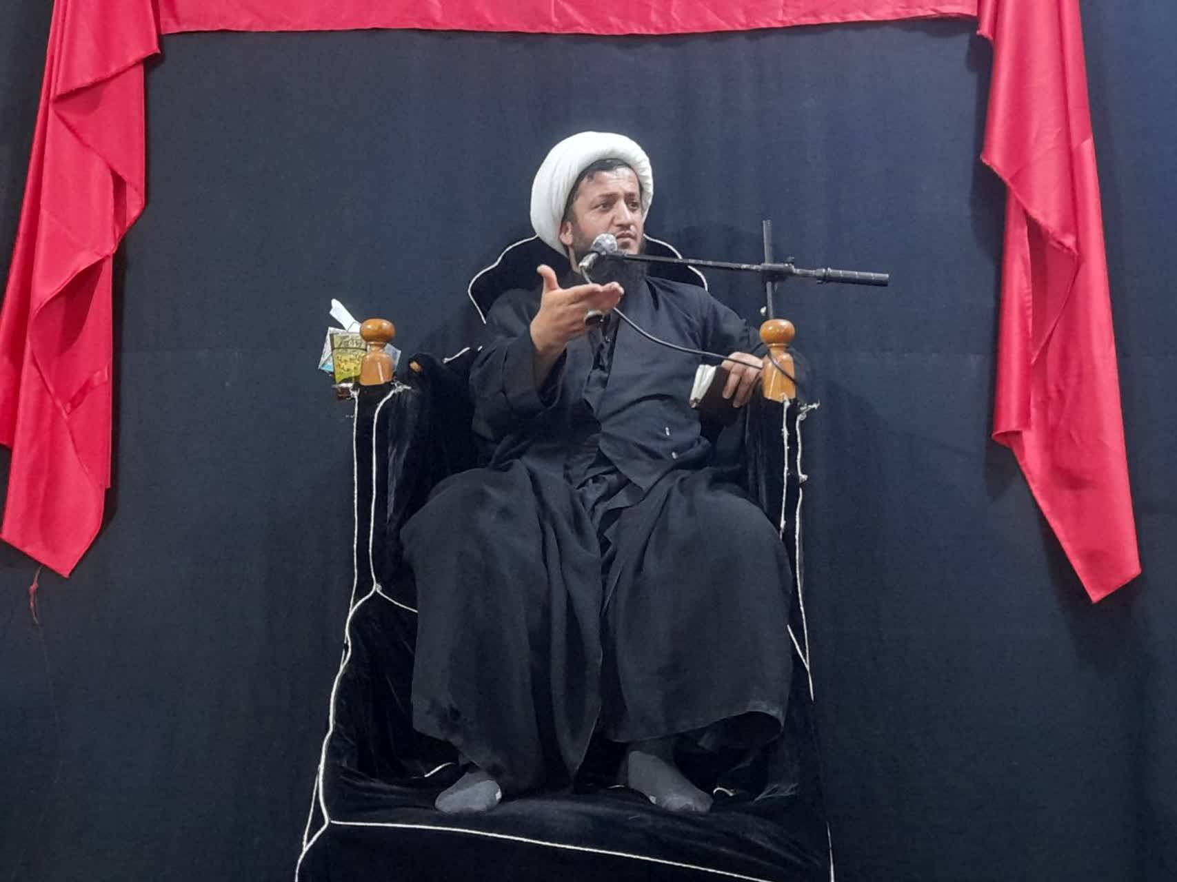 مراسم سخنرانی ماه صفر در شهر کاکی