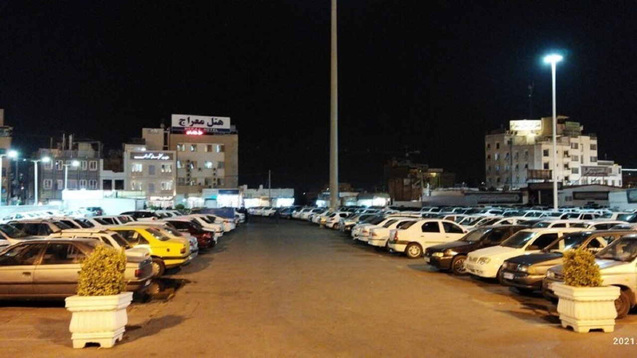 حدود ۱۰ هزار پارکینگ در اطراف حرم رضوی ایجاد شده است